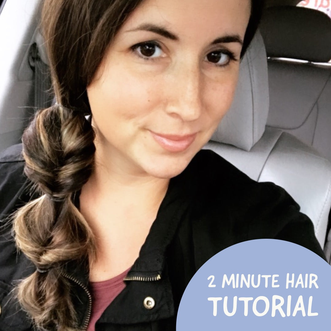 Melissa's 2 Minute Hair Tutorial