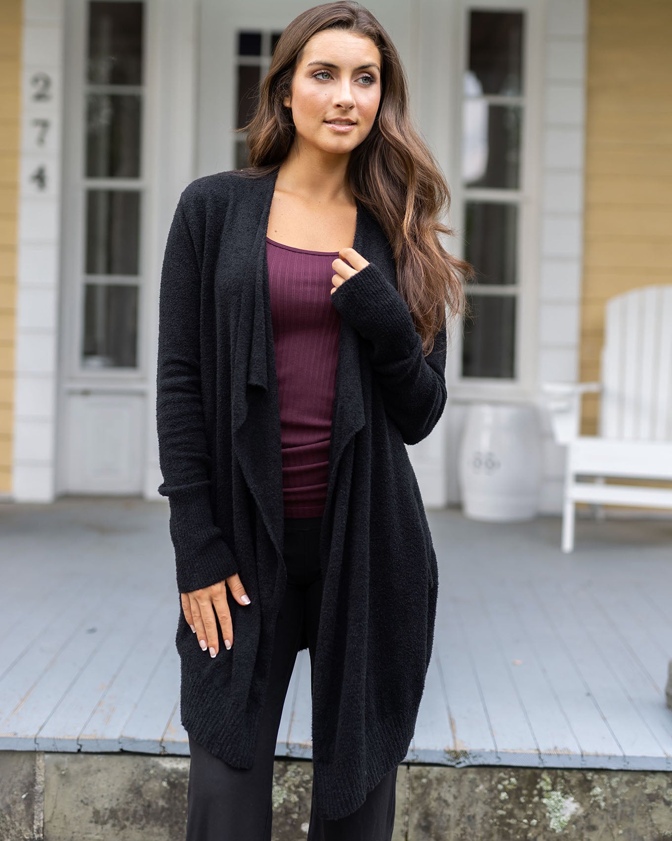 close up view of black bambu wrap up