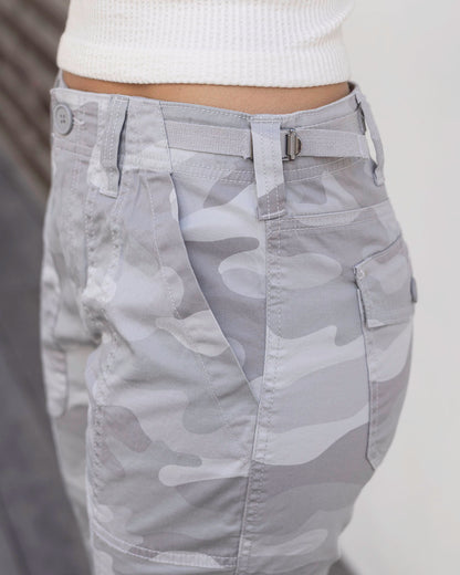 Detail view of Camo Camper Cargo Pants
