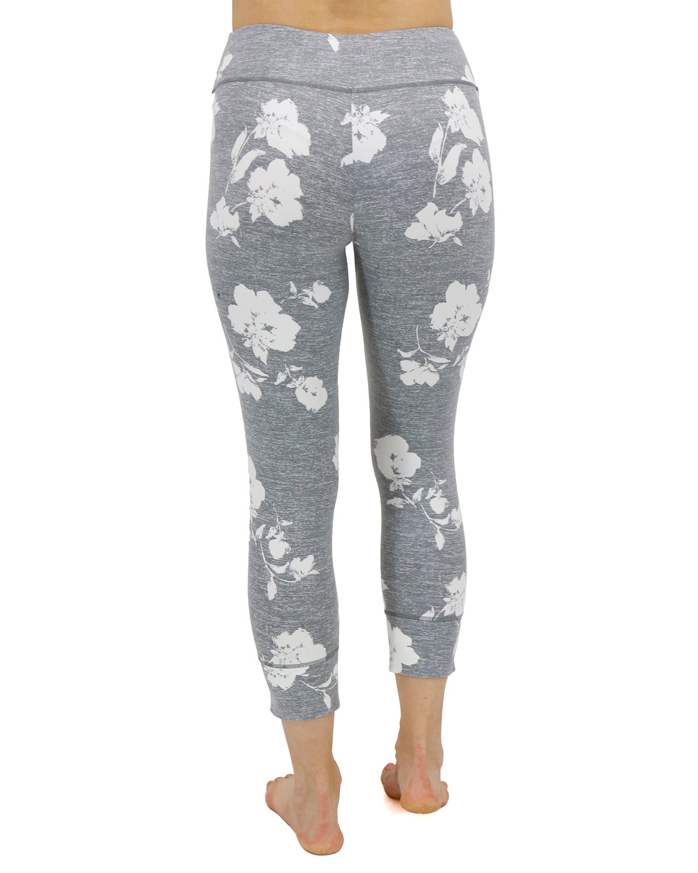 Floral Cropped Summer Weight Live-In Loungers back detail