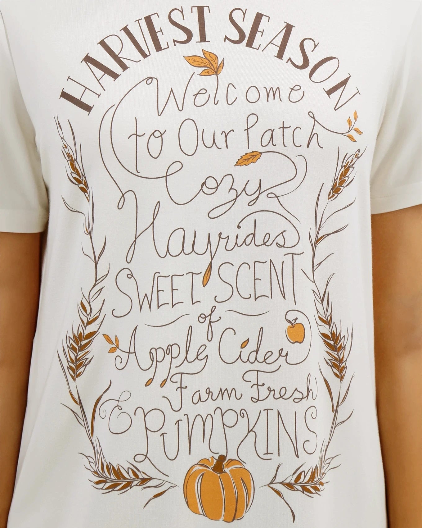 pumpkin graphic tee