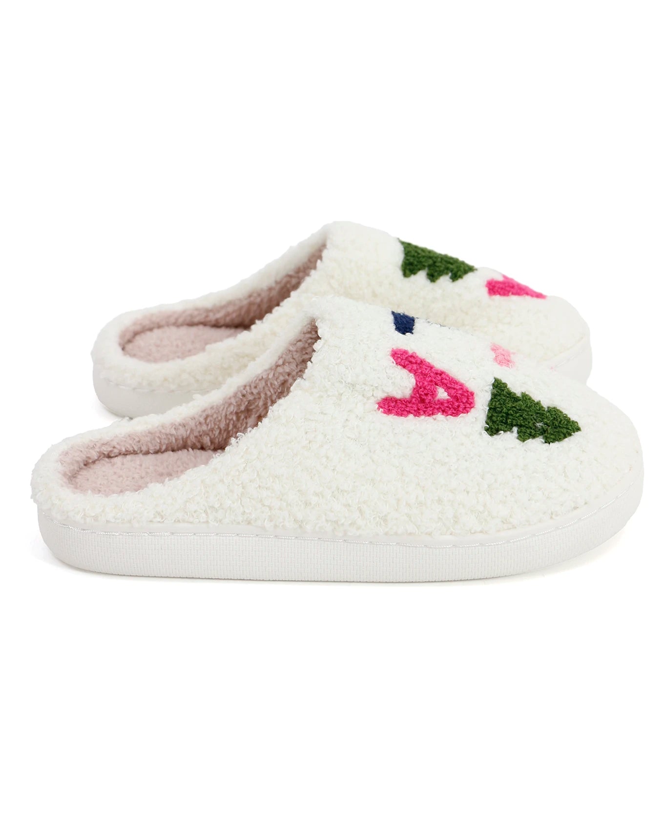 Holiday Fa La La La Slippers - FINAL SALE