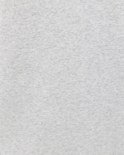 fabric view of grey long sleeve tee