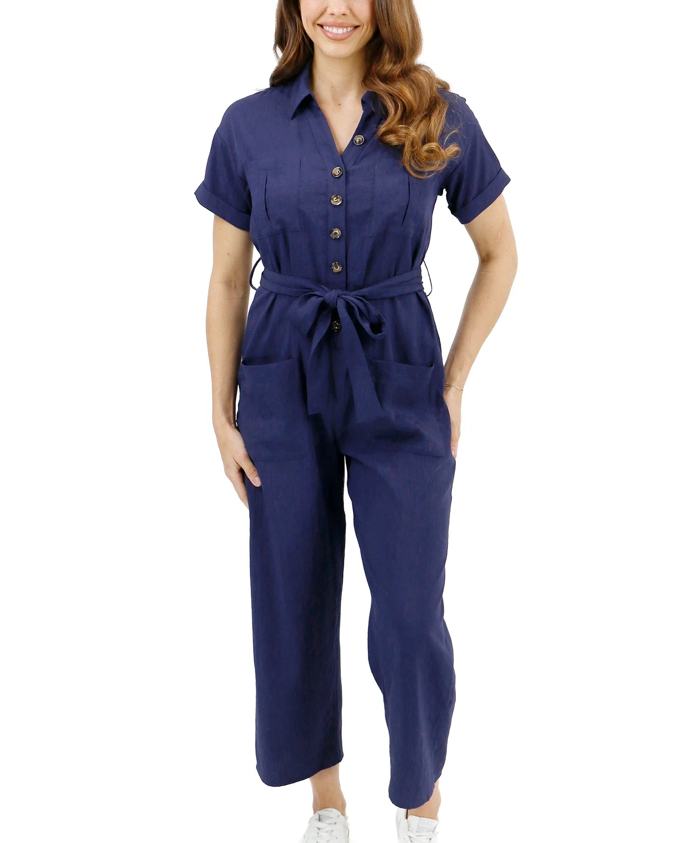 short sleeve jumpsuit