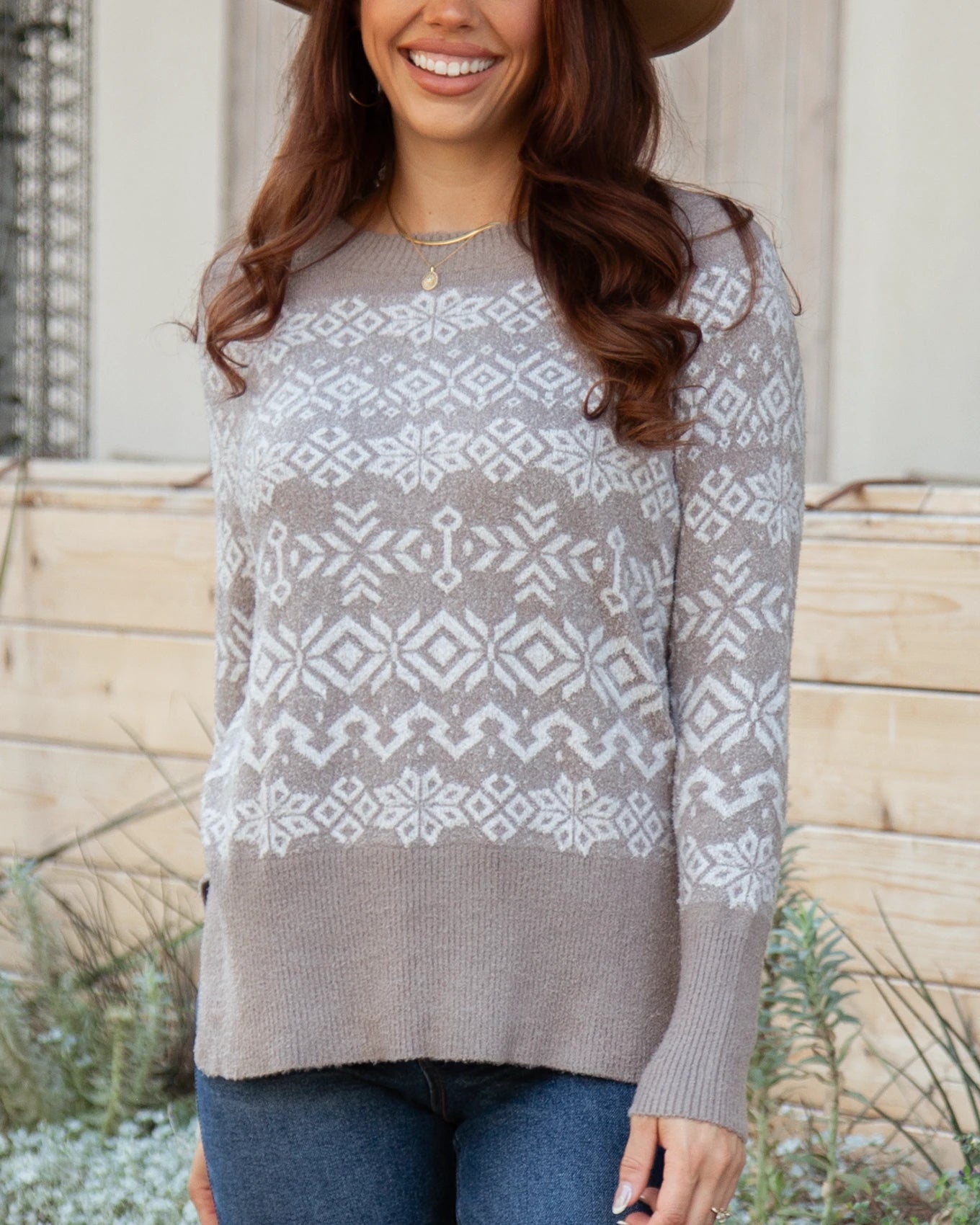 Bambü Snowflake Sweater
