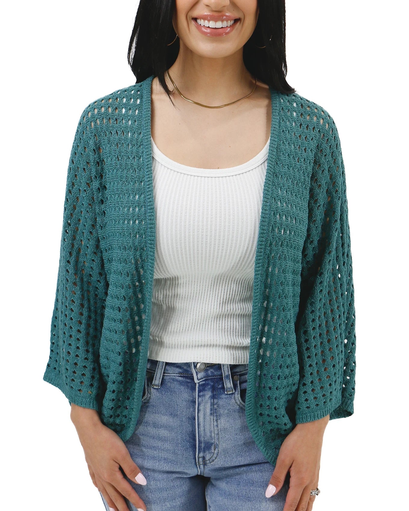 womens open front cardigan
