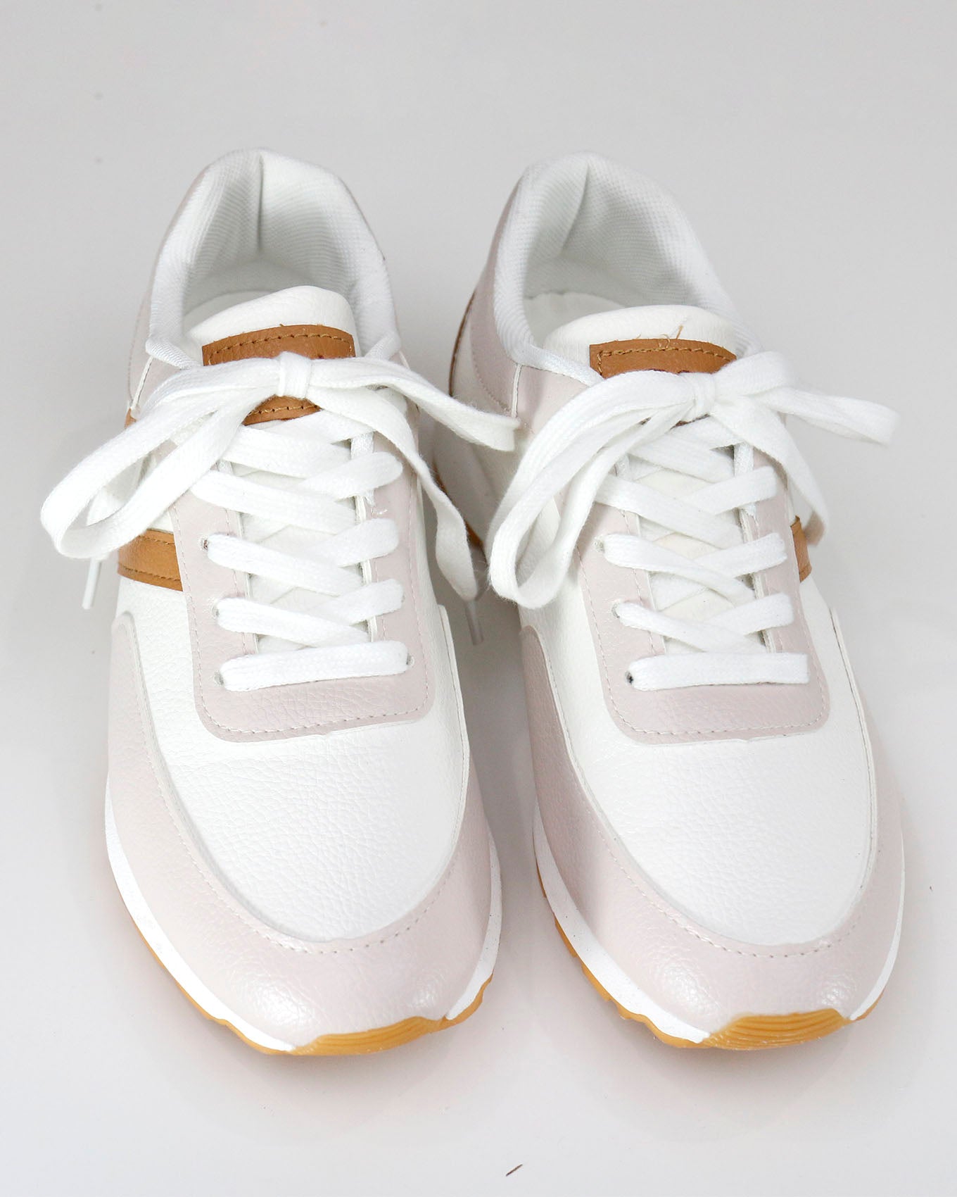 As-Is Tan/Nude Street Sneakers - FINAL SALE