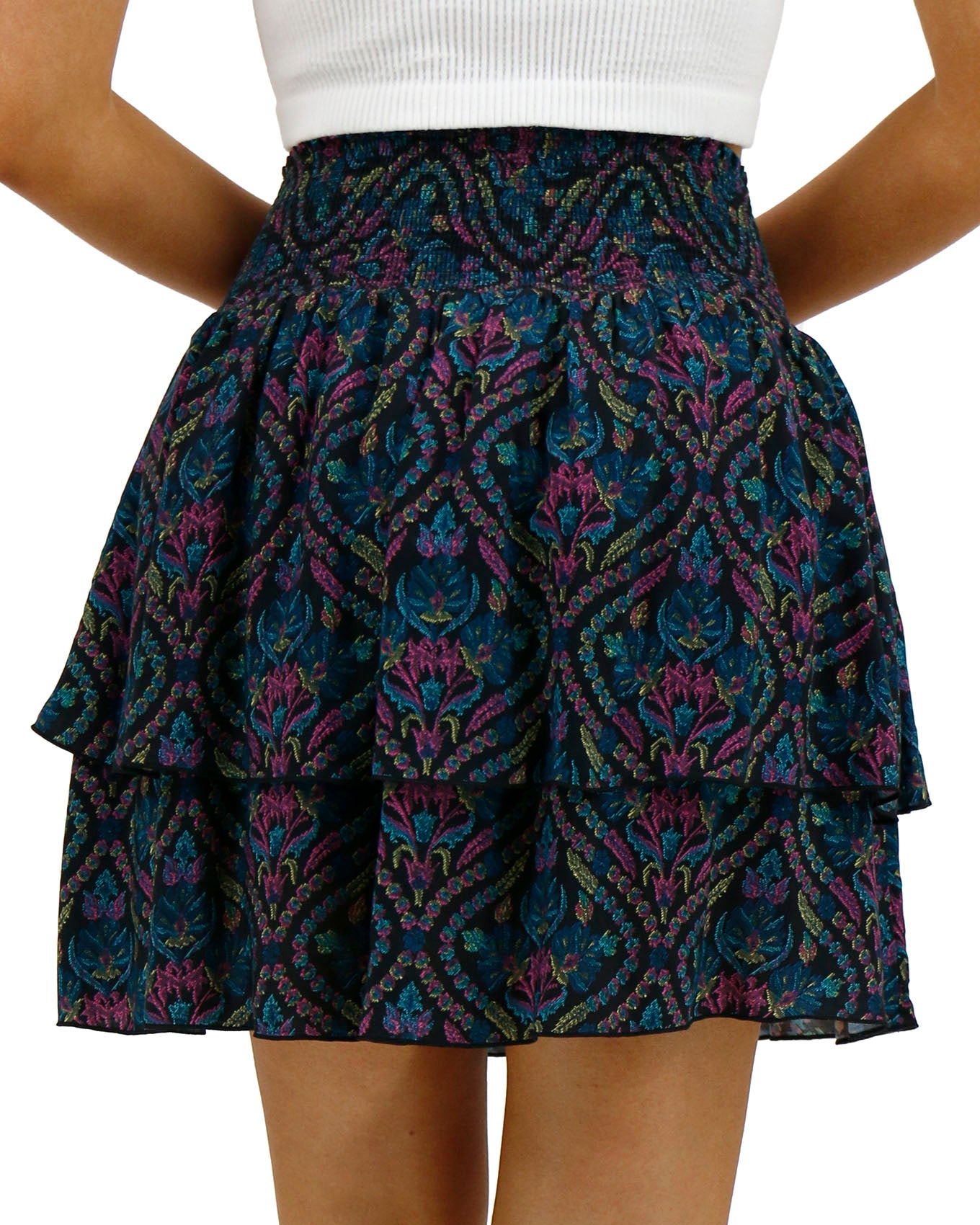 Tiered skirt