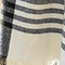 Stretch Plaid Tweed Skirt - FINAL SALE Black & White Plaid