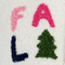Holiday Fa La La La Slippers - FINAL SALE Fa La La La