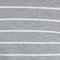 Heathered Grey/Ivory Stripe