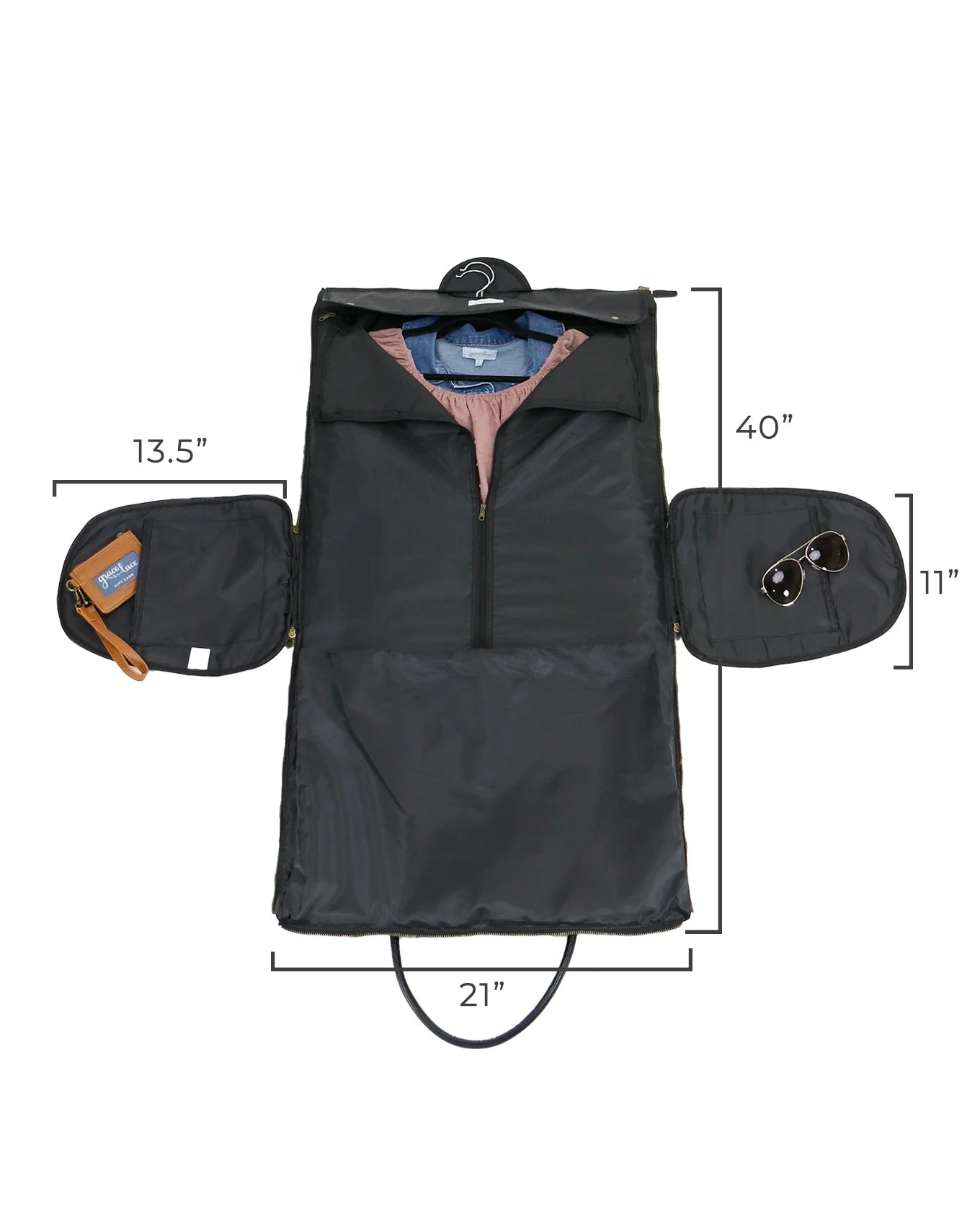 Black Duffle Garment Bag