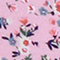Pink Mini Floral Perfect Pocket Scoop Neck Tank Pink Mini Floral