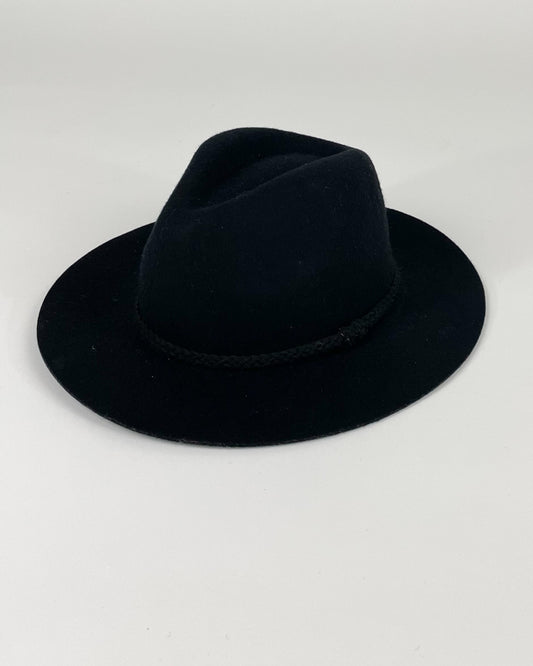 Braided Black Hat Band - FINAL SALE Braided Black Hat Band - FINAL SALE