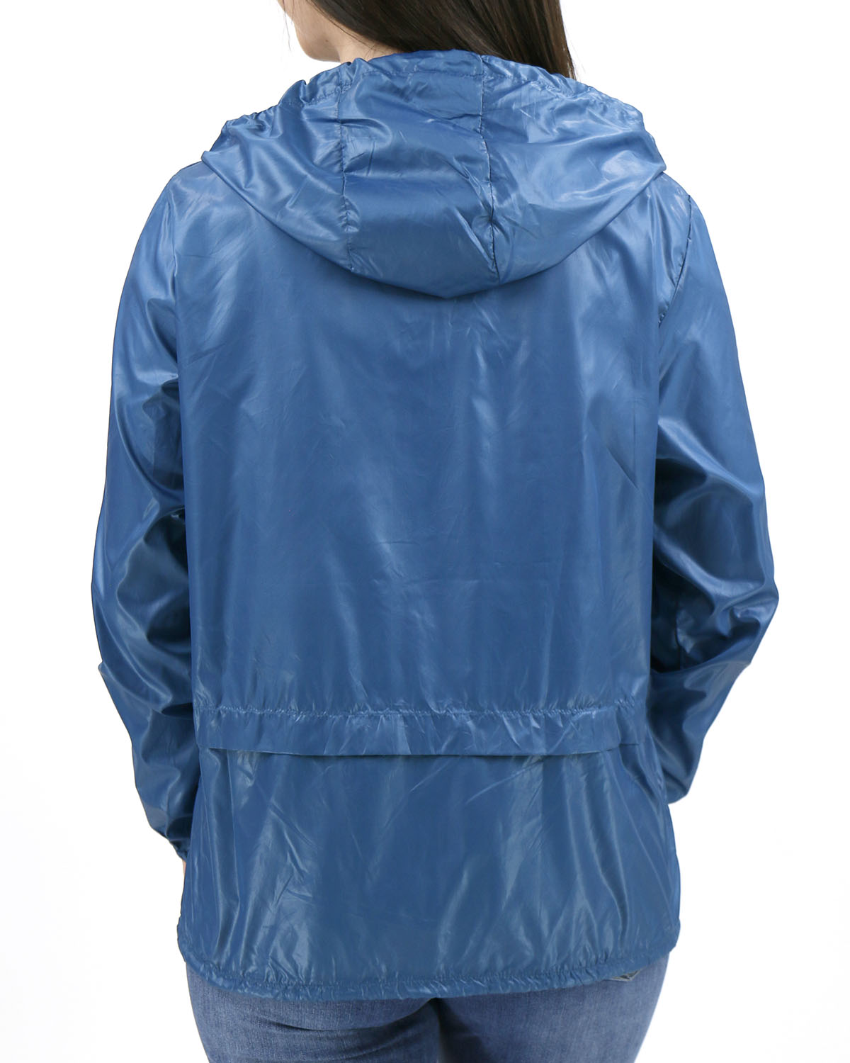 Packable Rain Jacket in Lagoon - FINAL SALE