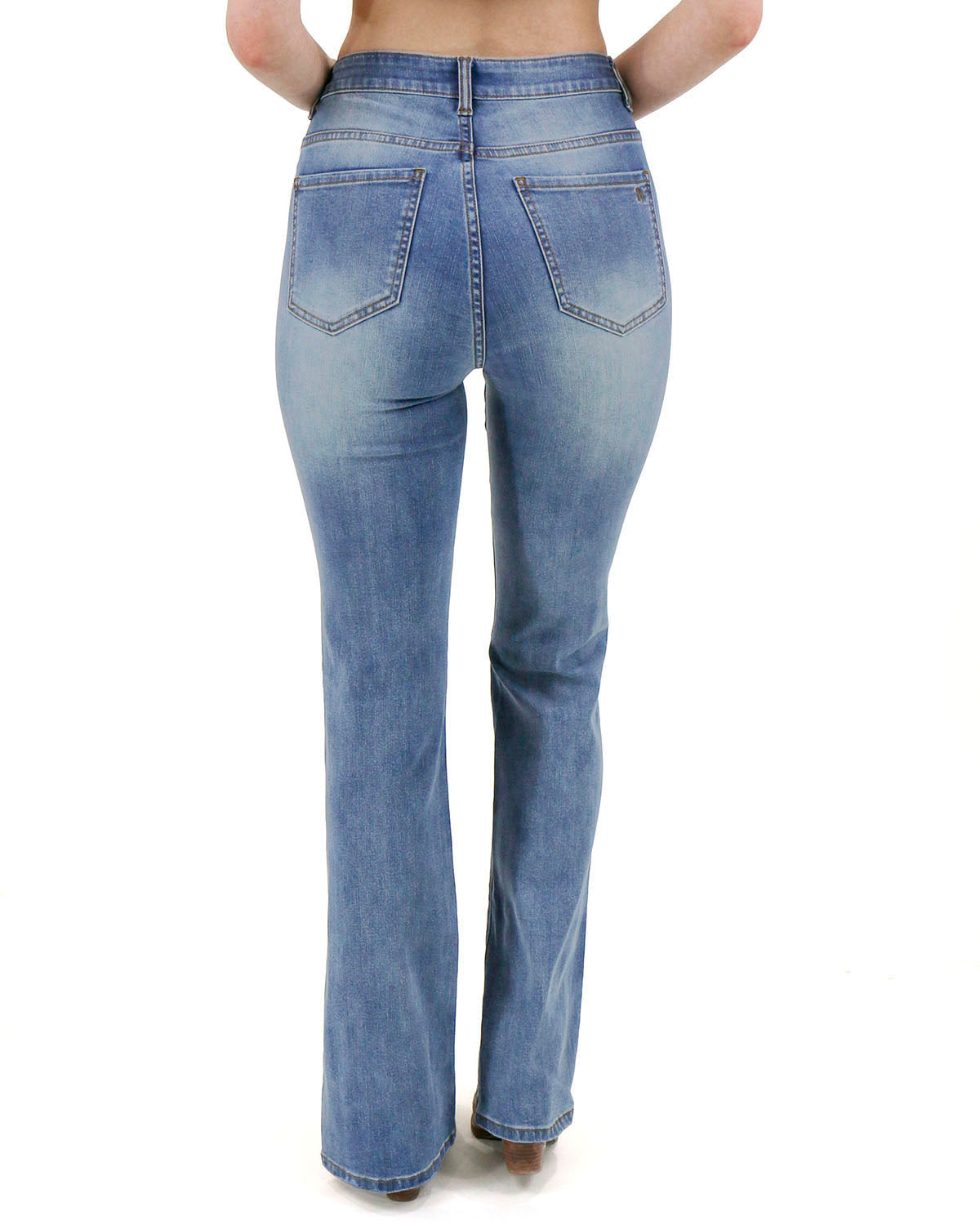 Split Flare Denim