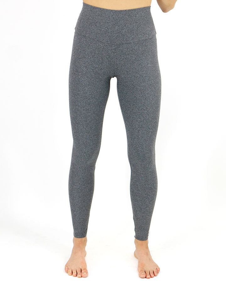 Midweight Daily Leggings in Heathered Charcoal- Pocket/No Pocket