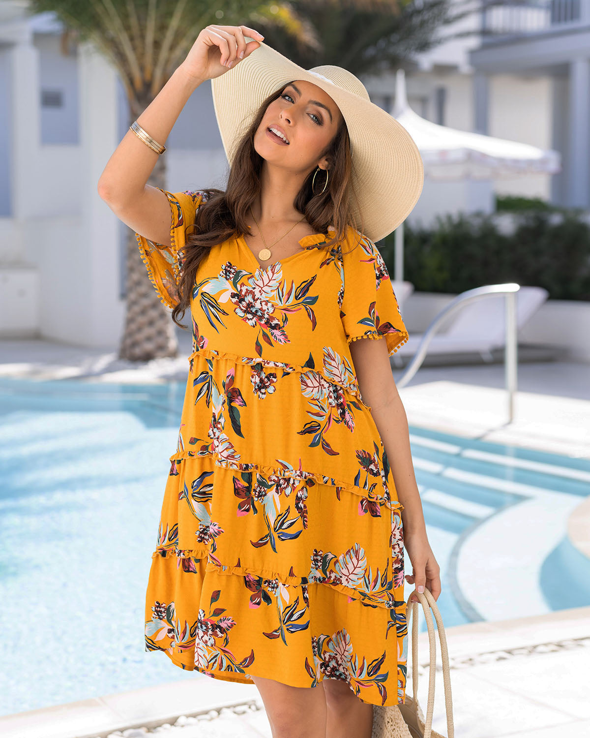 Amalfi Floral Dress