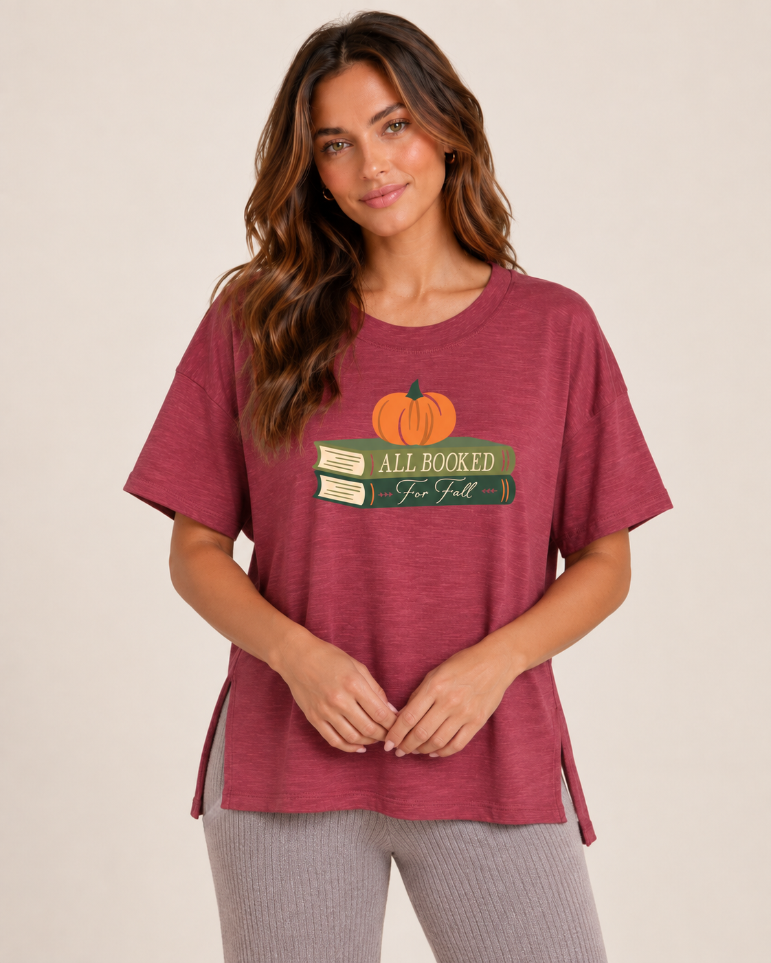 All Booked For Fall Graphic Tee