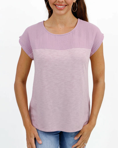 Better Than Basic Crystal Pink Tee