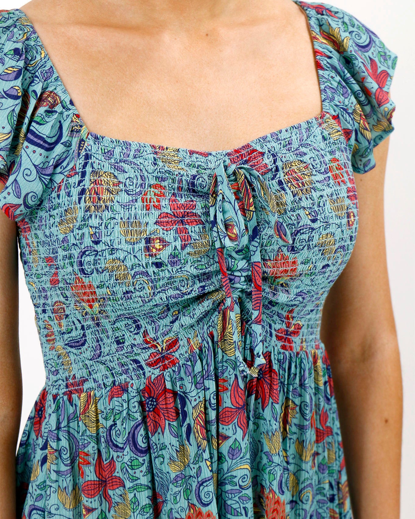 Blue dress