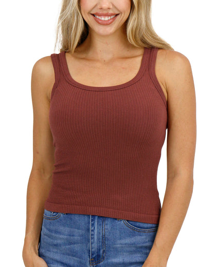 front view stock shot of sienna brami tank