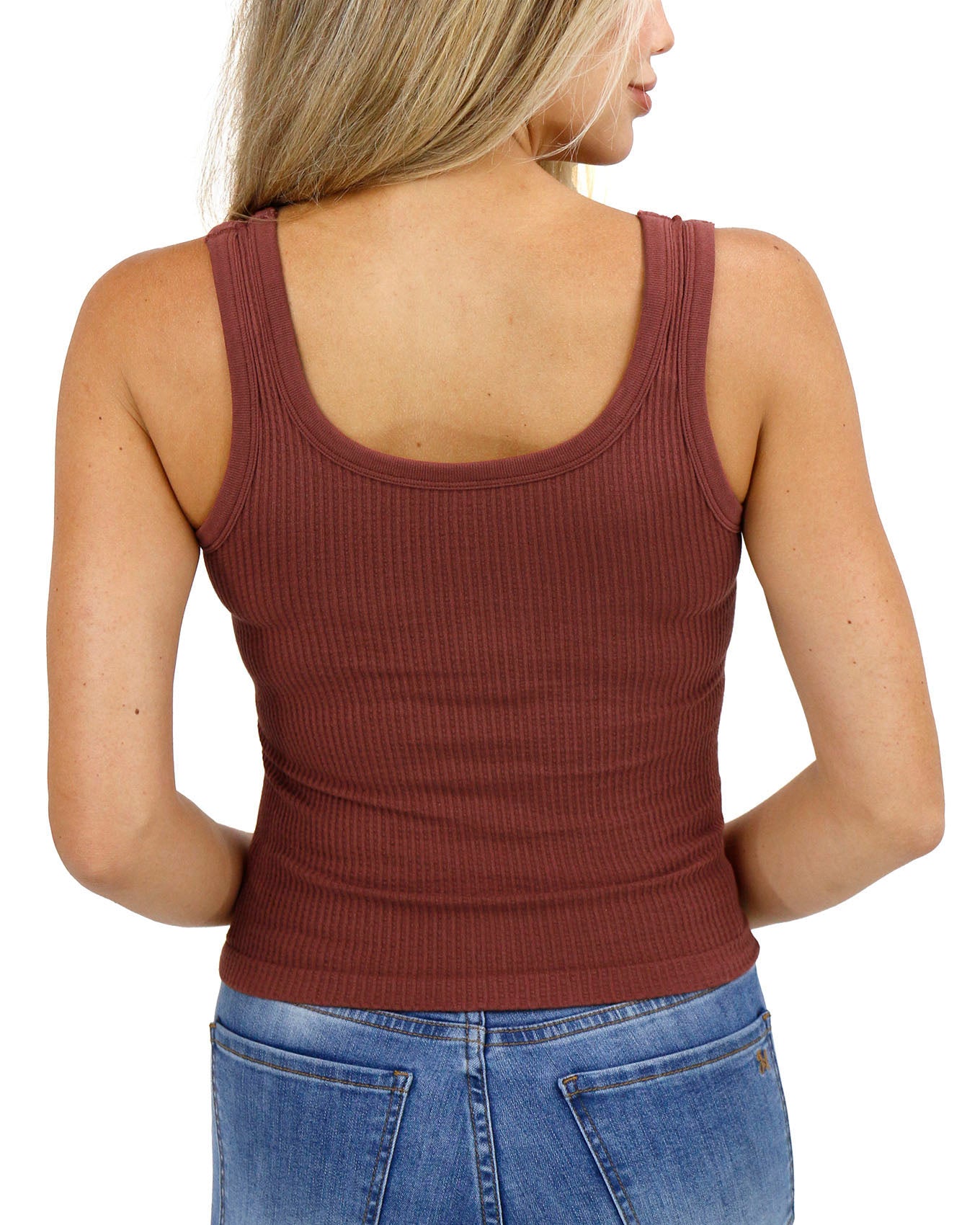 back view stock shot of sienna brami tank
