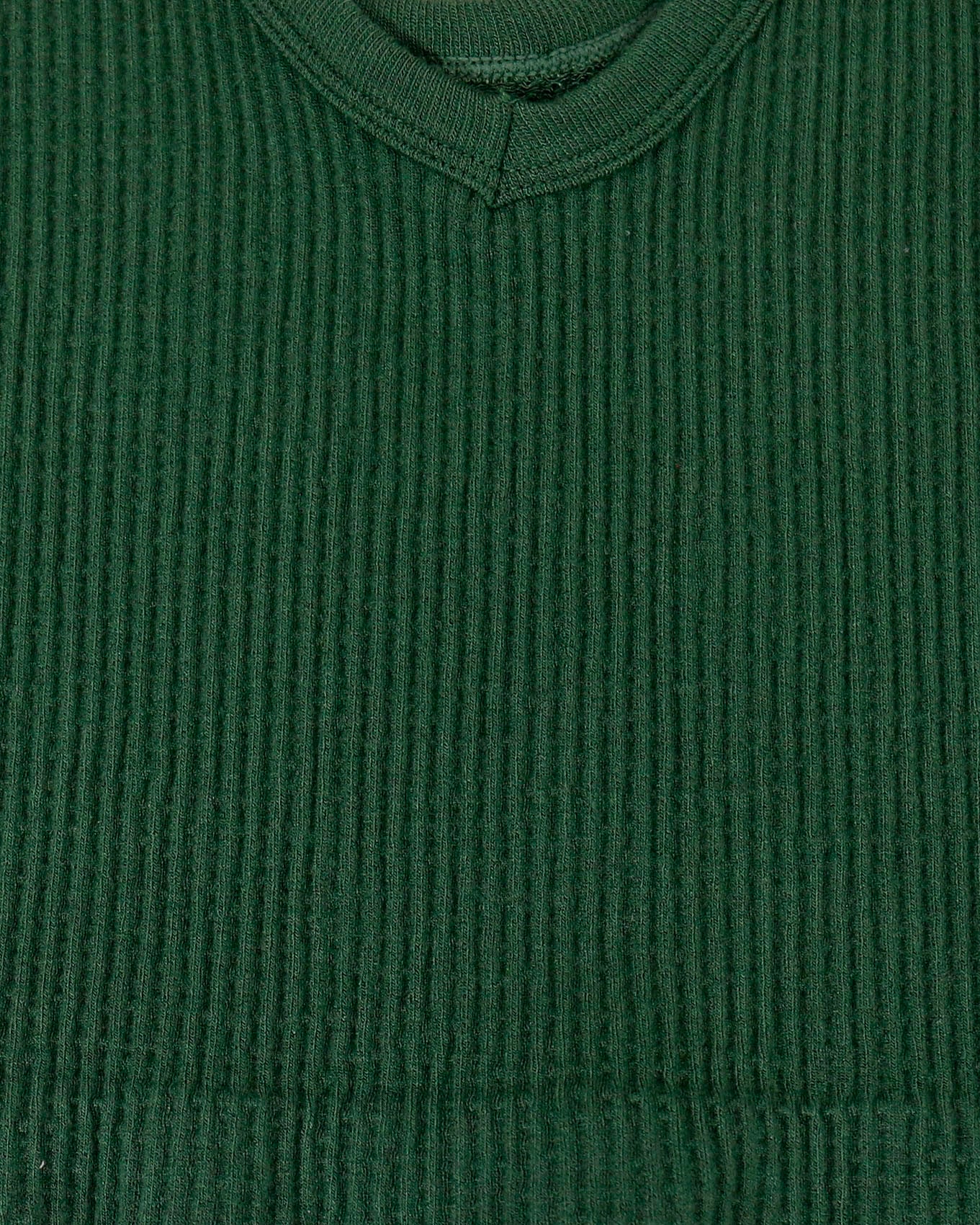 Brami Top Dark Green Material Close Up