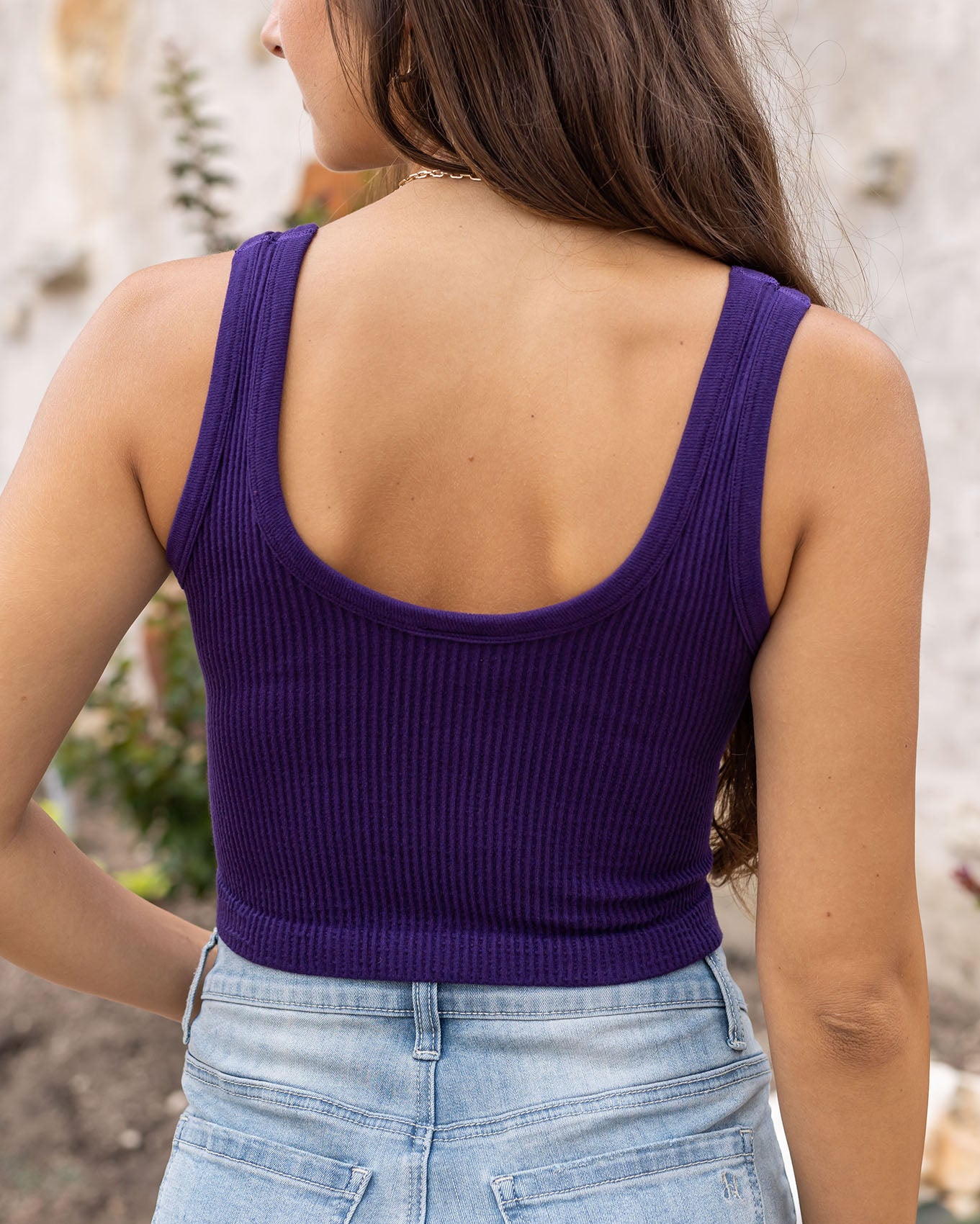 Brami Top Deep Purple Back