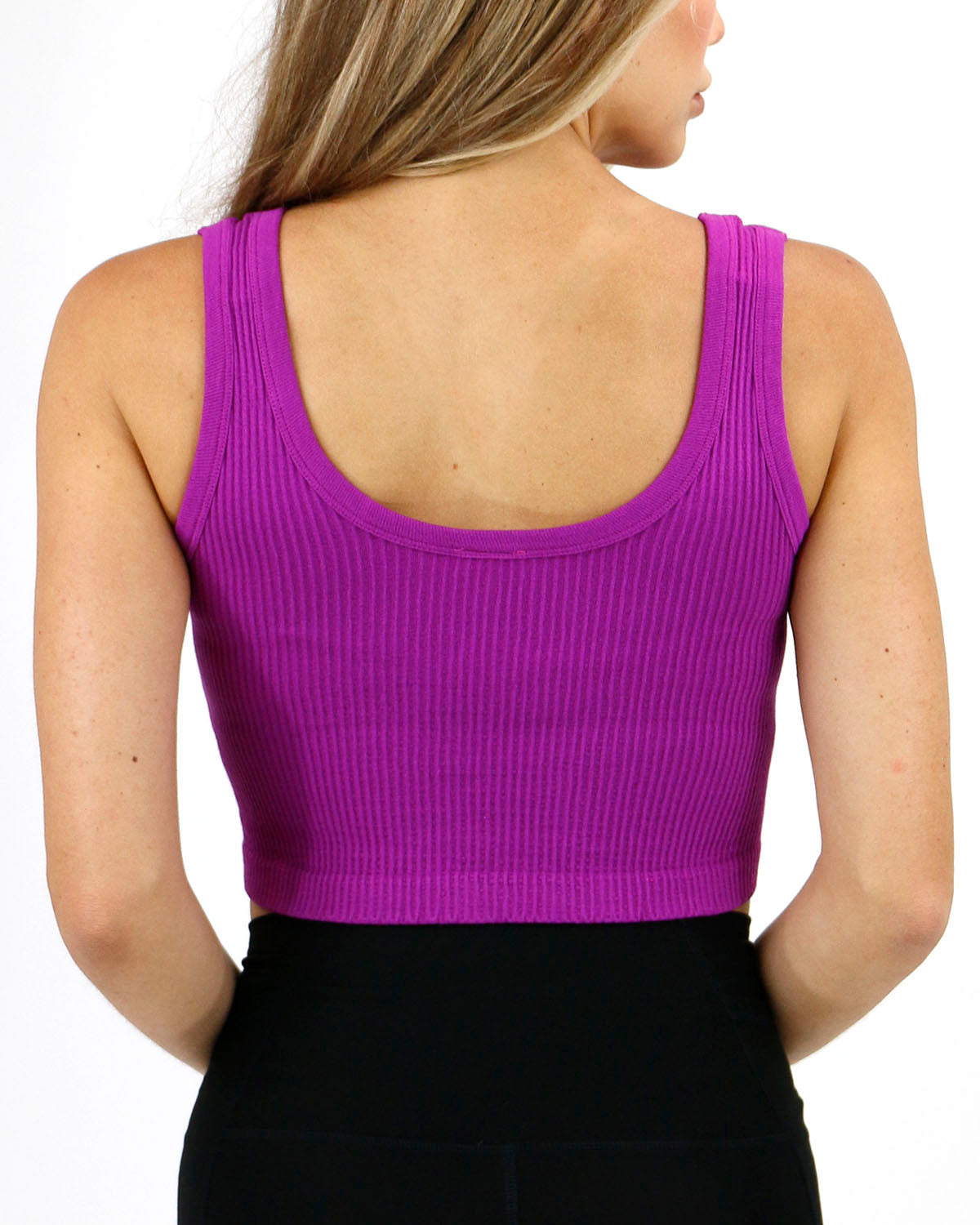 Brami Top Fuchsia Back