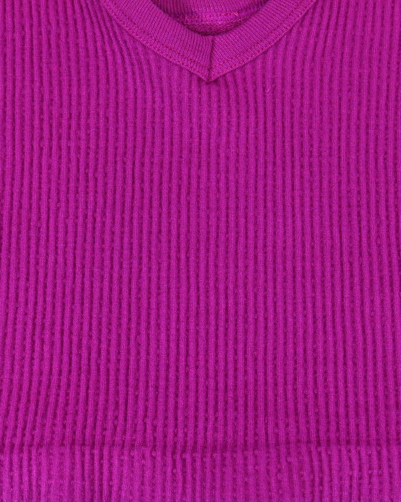 Brami Top Fuchsia Material Close Up