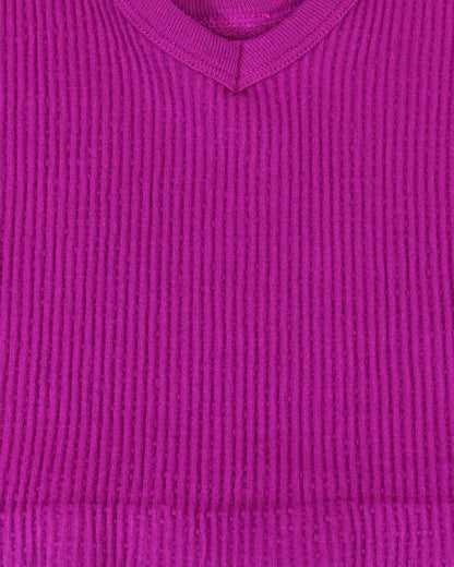 Brami Top Fuchsia Material Close Up