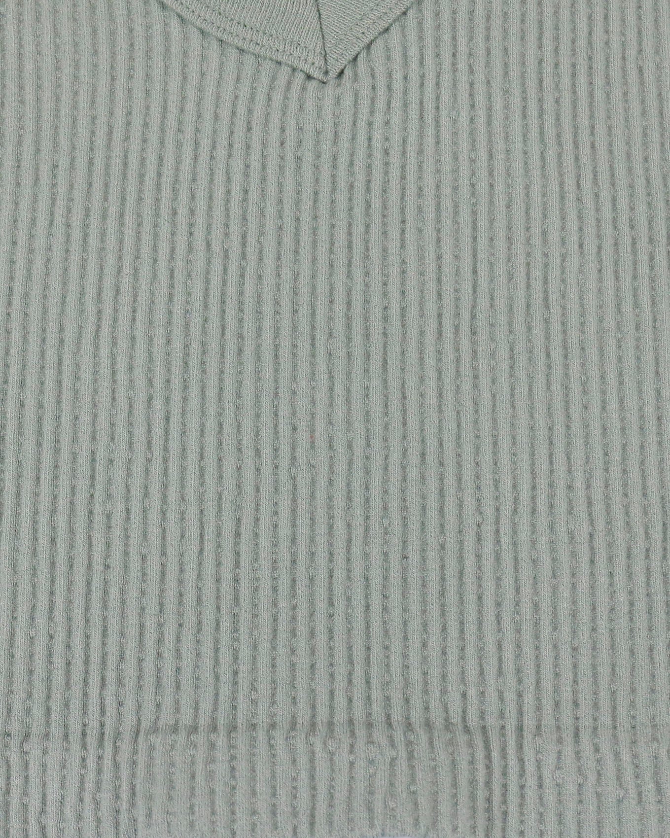 Brami Top Sage Material Close Up