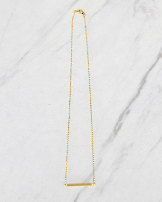 Gold Bar Necklace