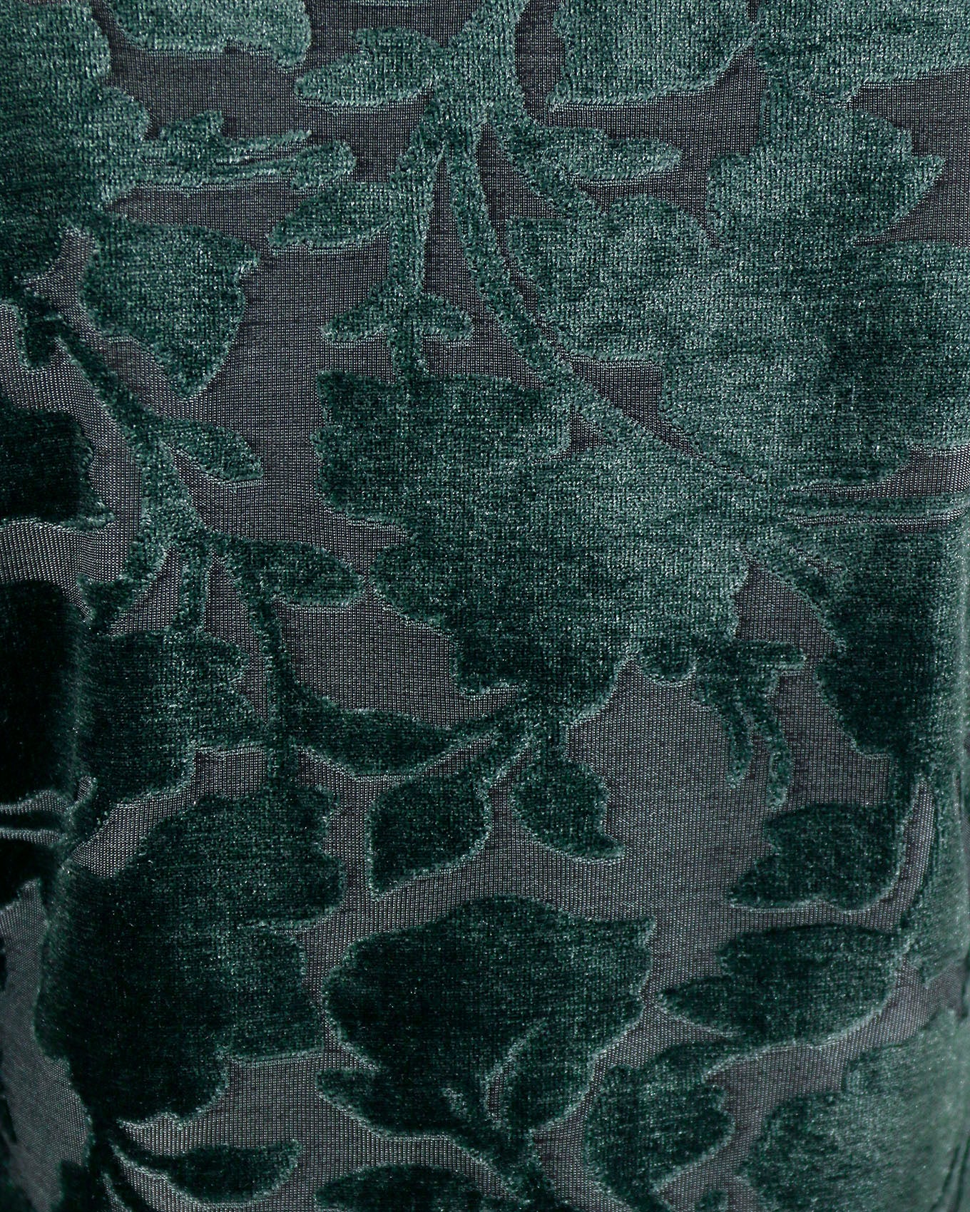 fabric view of holiday velvet top