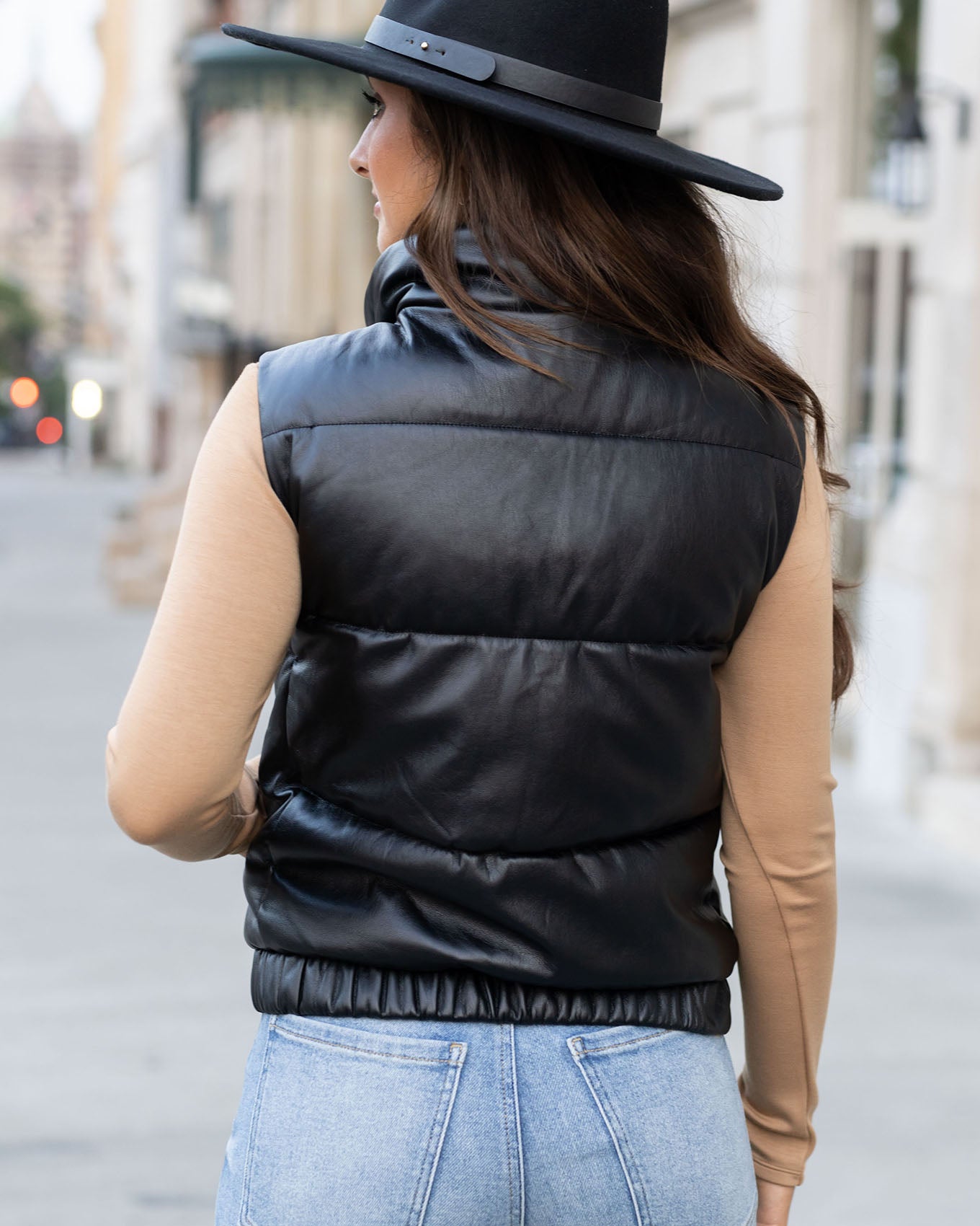 Trendy Black Leather Jacket and Handbag for a Gorgeous Street Style Ap -  Leather Skin Shop