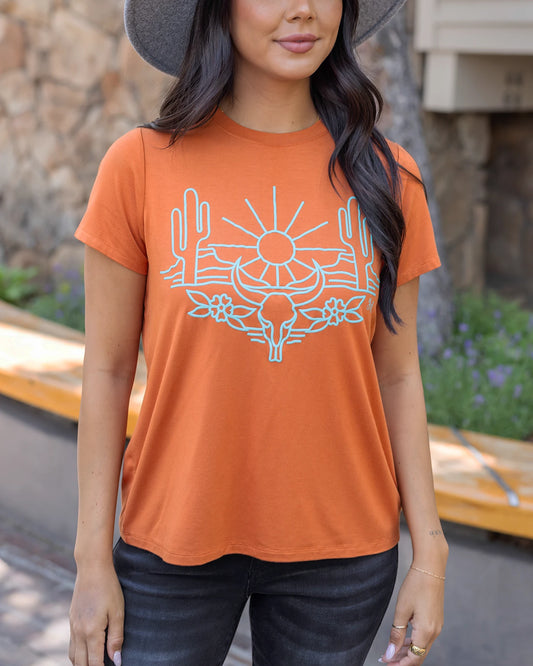 orange graphic tee orange graphic tee