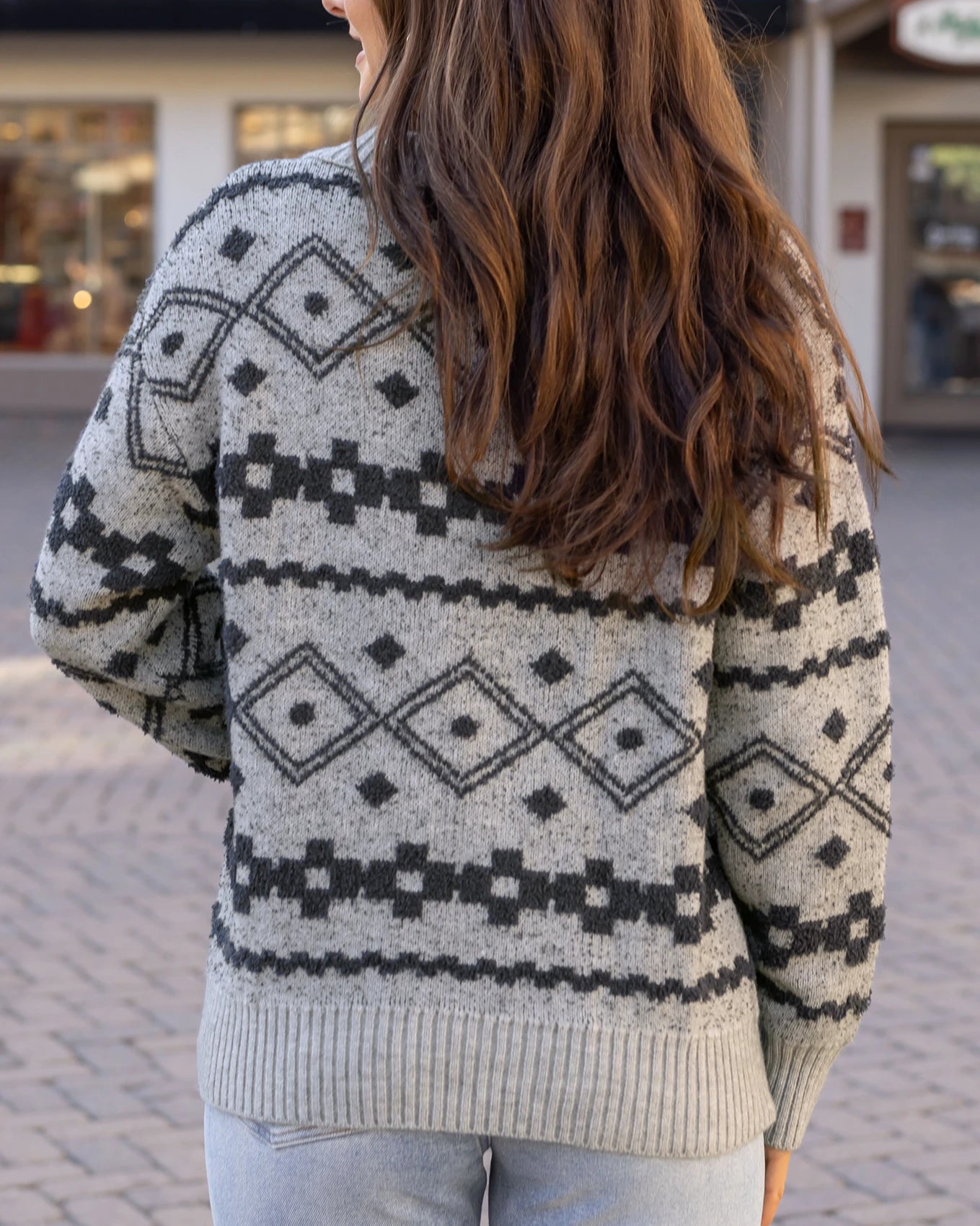 rib knit sweater
