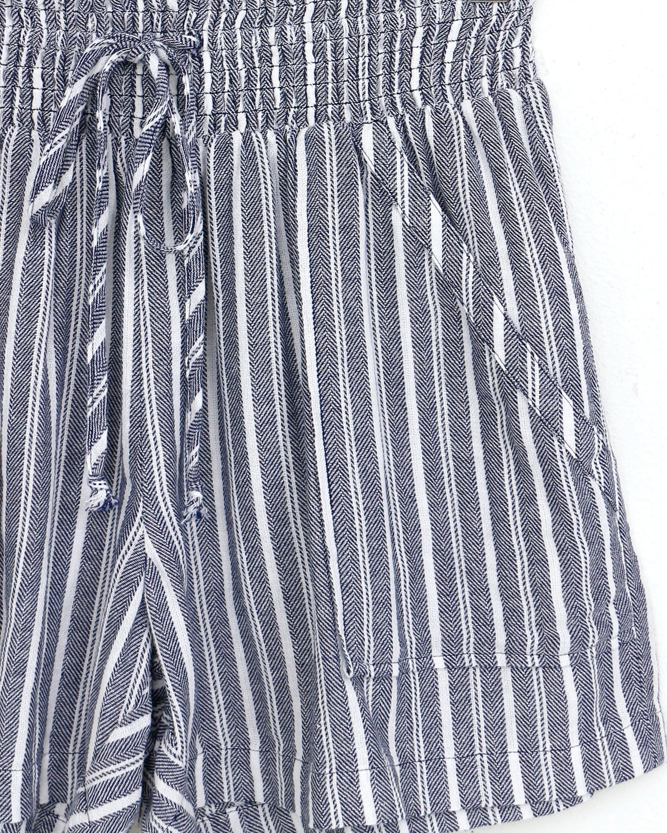 smocked waist shorts