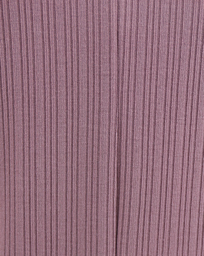 Fabric view of Dark Lilac Coziest Dolman Lounge Top