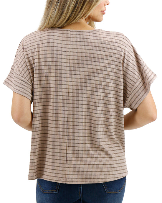 Sunrise Stripe Dolman Top main image 0