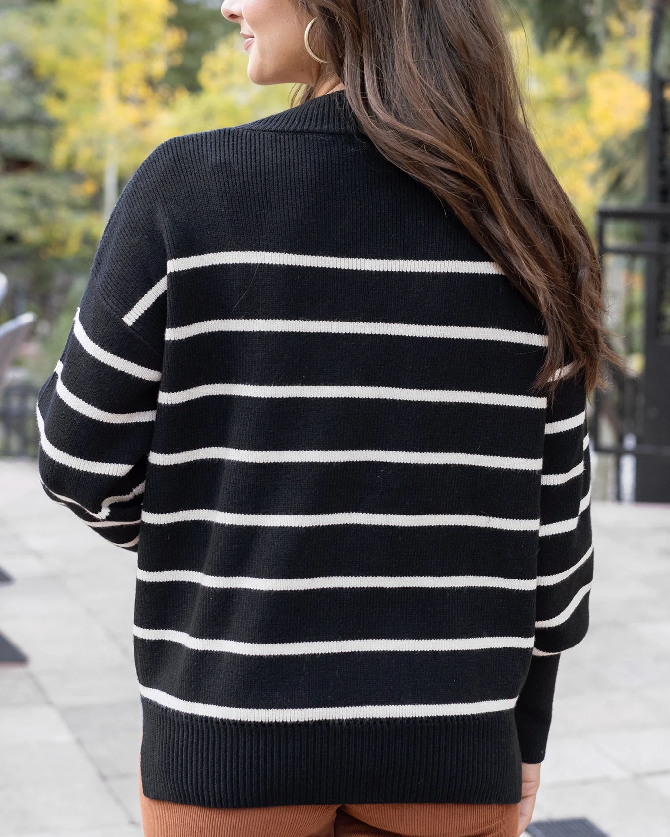 cream sweater