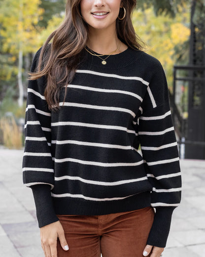 Striped sweater