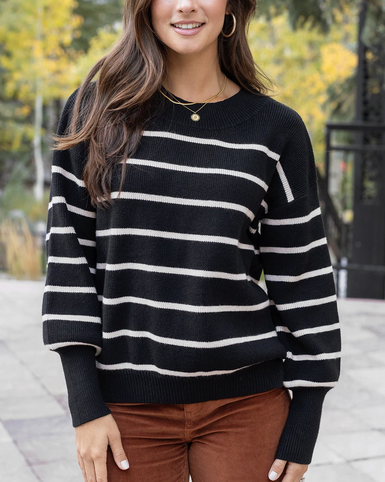 Striped sweater