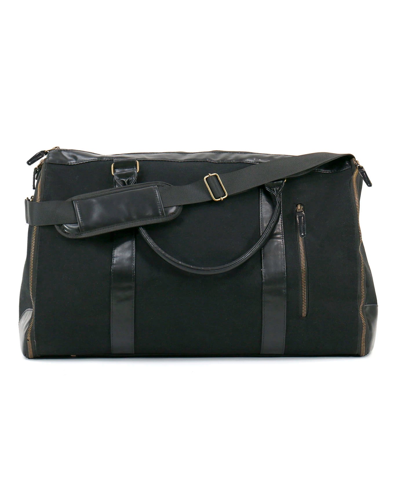 Black Duffle Garment Bag Grace and Lace