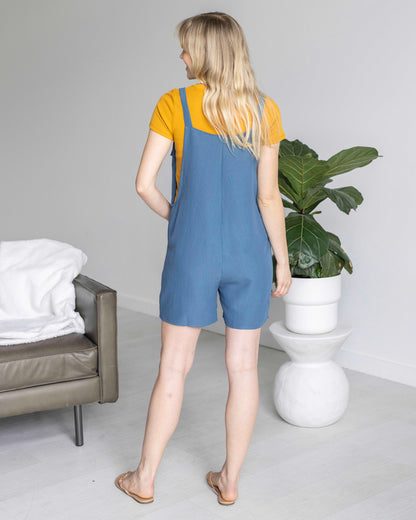 Blue romper