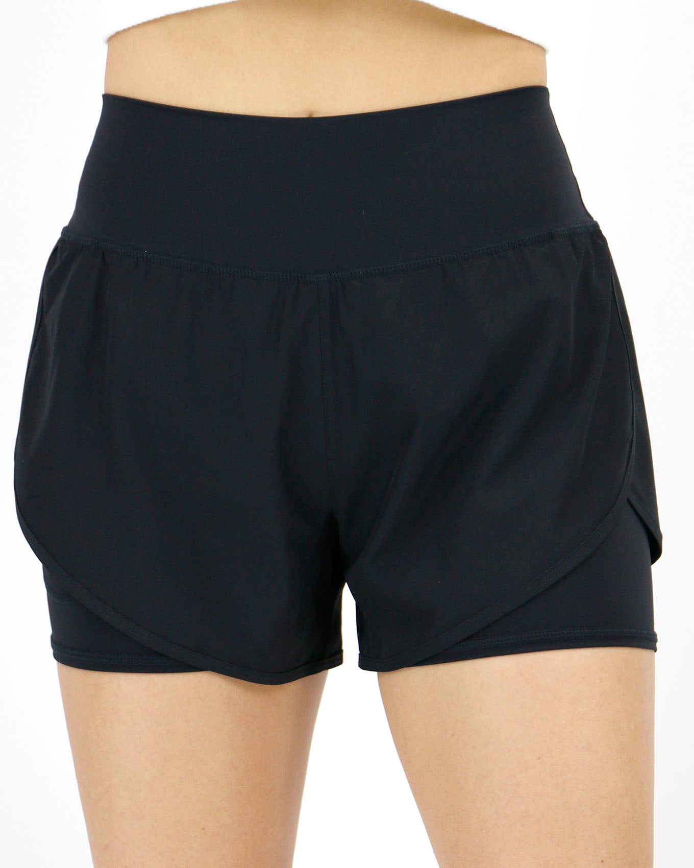 Athletic Shorts Black Front