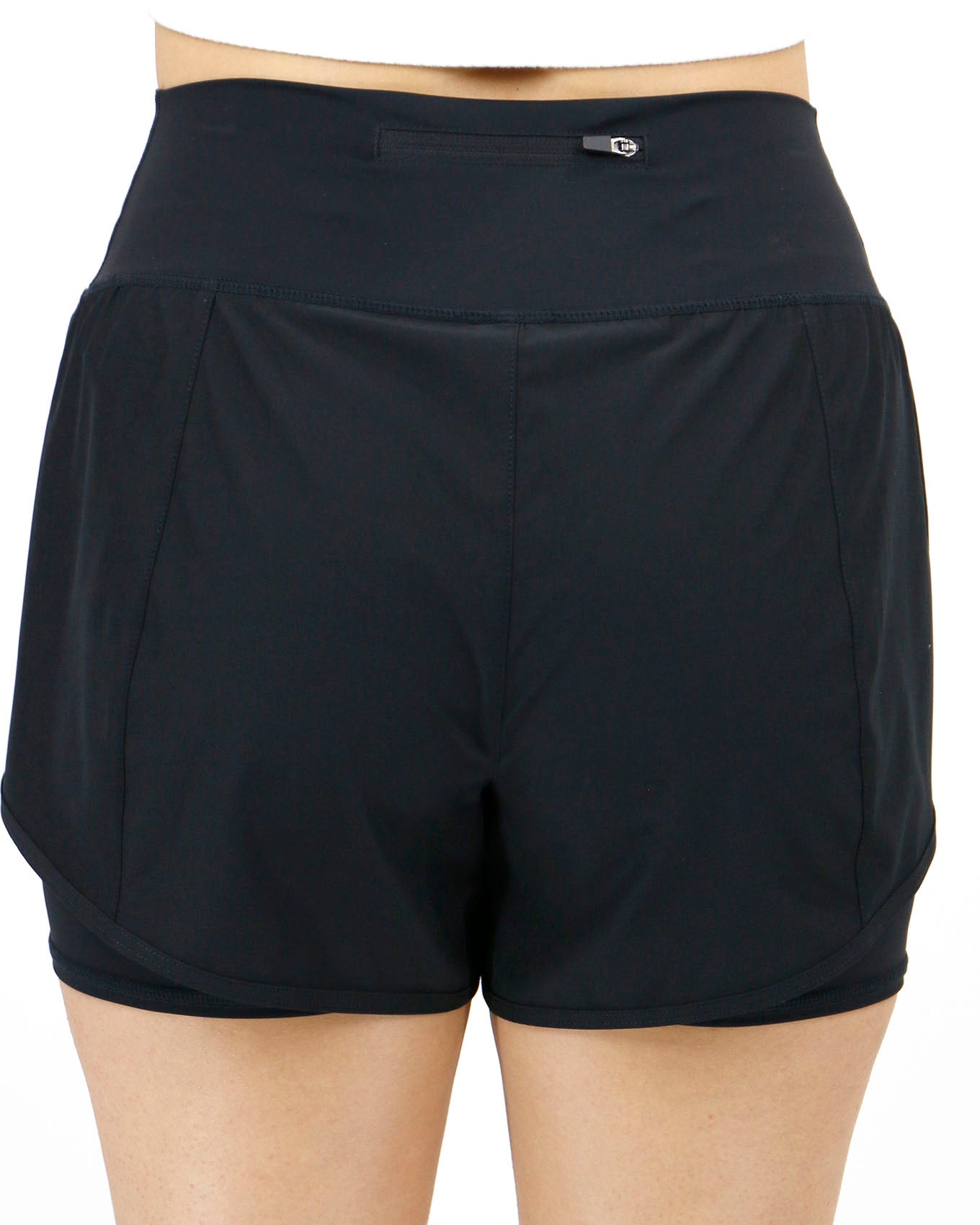 Athletic Shorts Black Back