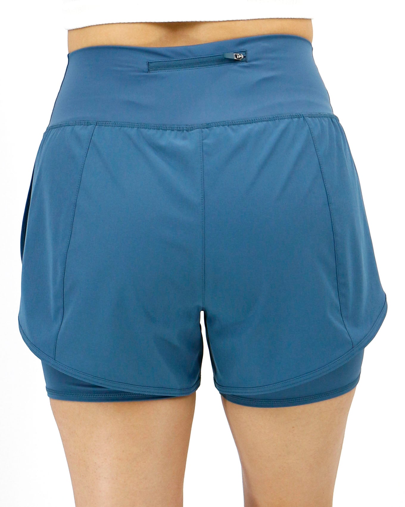 Everyday Blue Heron Athletic Shorts - Grace and Lace