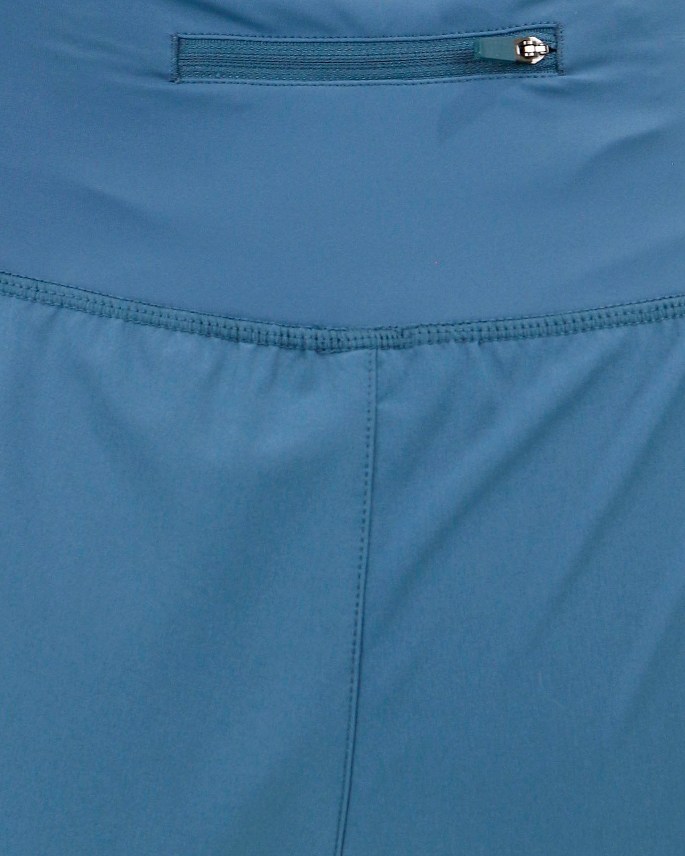 Athletic Shorts Blue Heron Zipper